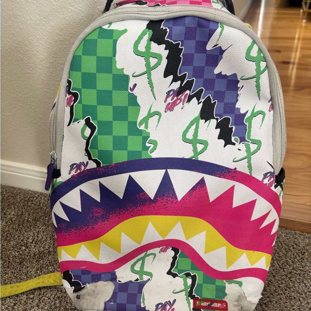 Sprayground Graphic Shark Backpack